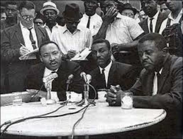 Martin Luther King, Charles K. Steele, and Fred L. Shuttlesworth establish the Southern Christian Leadership Conference