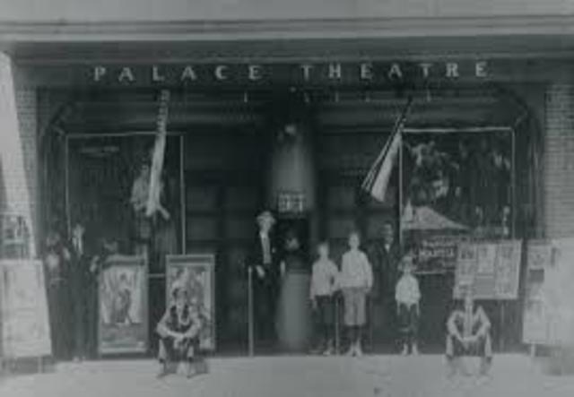 The first ever theater devoted to films opened