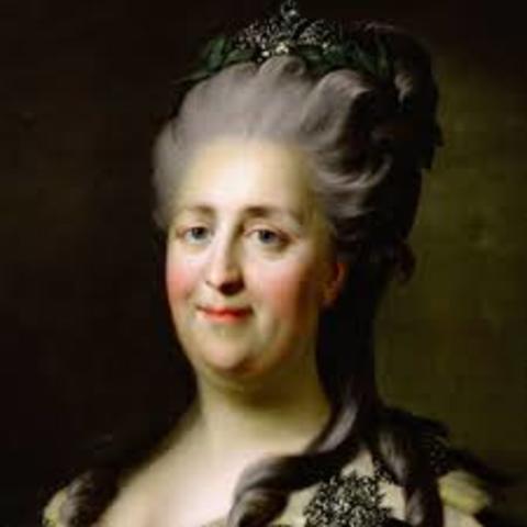Catherine the great rules russia