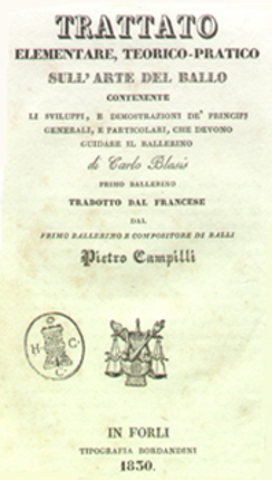 Trattato teorico-practico di Ballo   y Lettre sur le ballets et les arts d'imitation