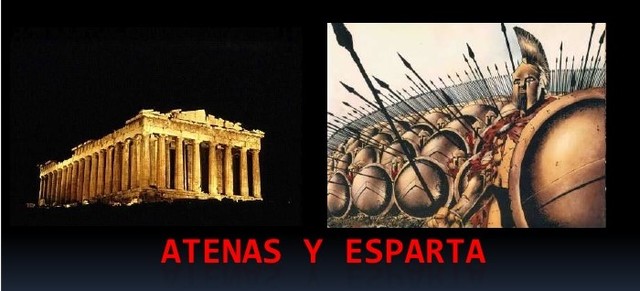 esparta y atenas