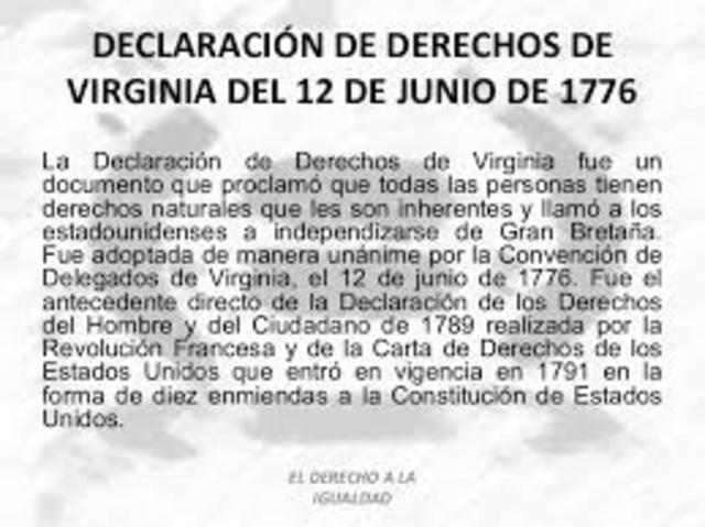 Declaración de los derechos de Virginia