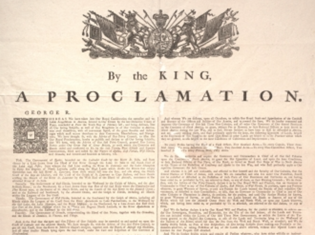 Proclamation of 1763