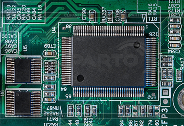 Microcircuito integrado.