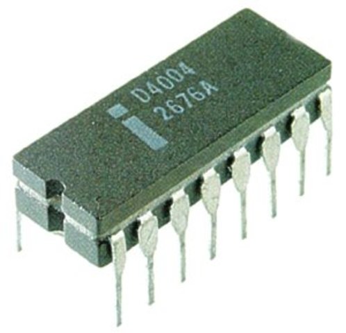 Primer microprocesador - Intel 4004 (Intel)