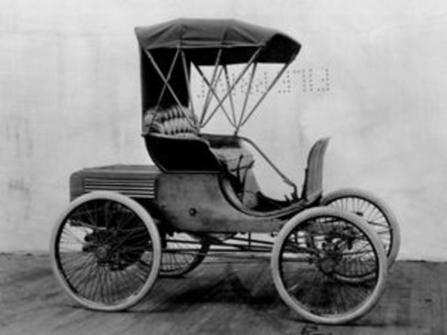 The first car in 1889