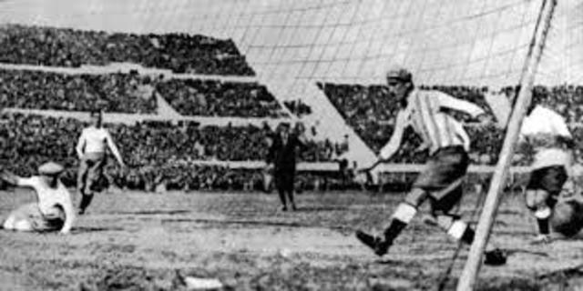 First ever soccer match