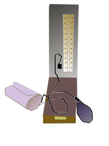 Esfigmamonómetro antiguo