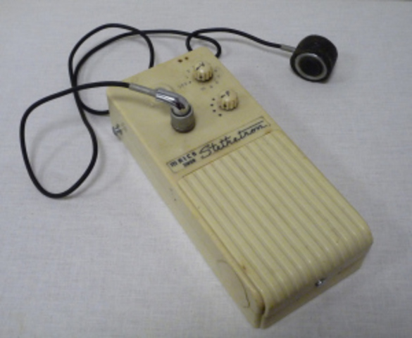 Stethoscope was invented by Maico Stethetron