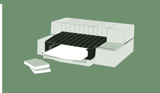 La primera impresora
