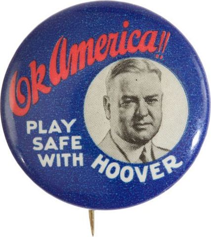 Herbert Hoover elected president