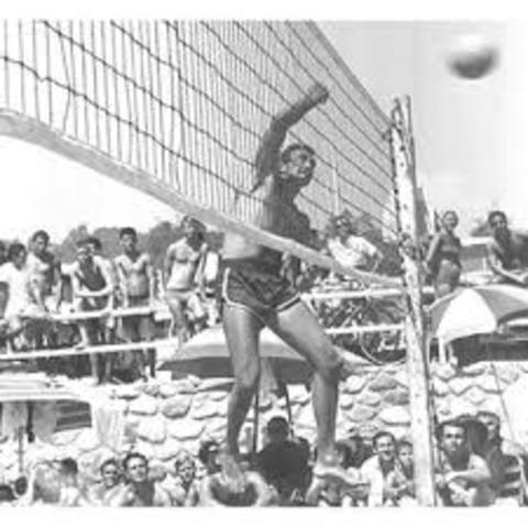 First Two Man Beach Volleyball Tournament was held