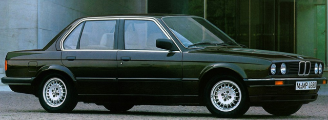The first 3 series sedan