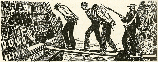 British begin to impress American sailors