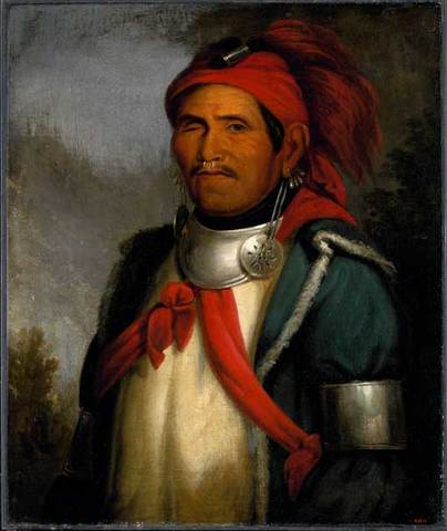 Tecumseh died at the Battle of the Thames