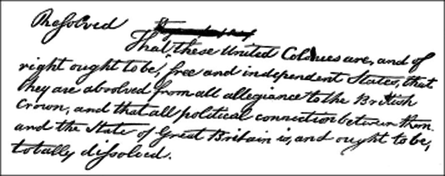 Resolution of Independence