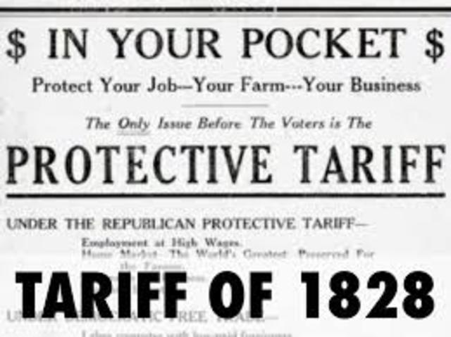 Tariff of 1828 & Nullification Crisis