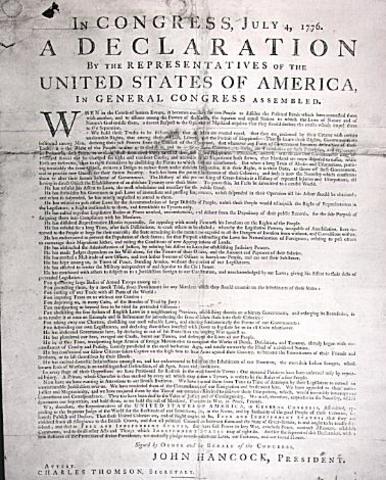 Declaration of Independence