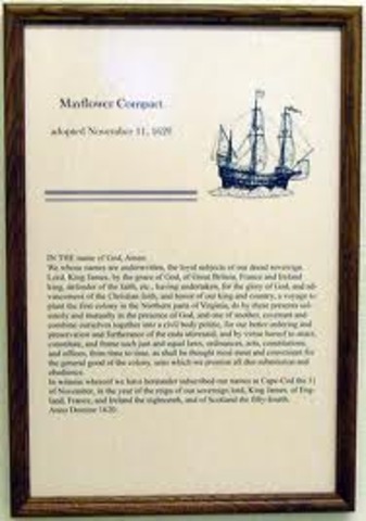 Mayflower Compact Written