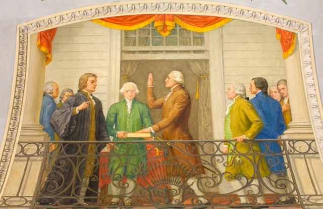 George Washington inauguration
