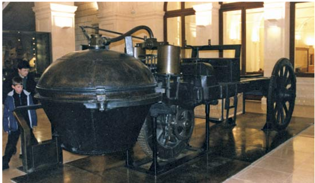 Steam Powered Tricycle