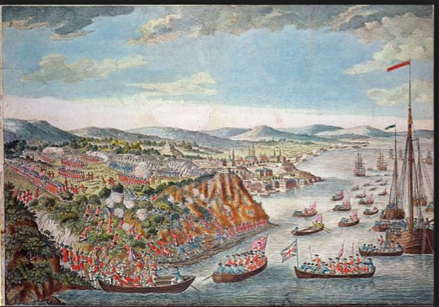 The battle of Quebec