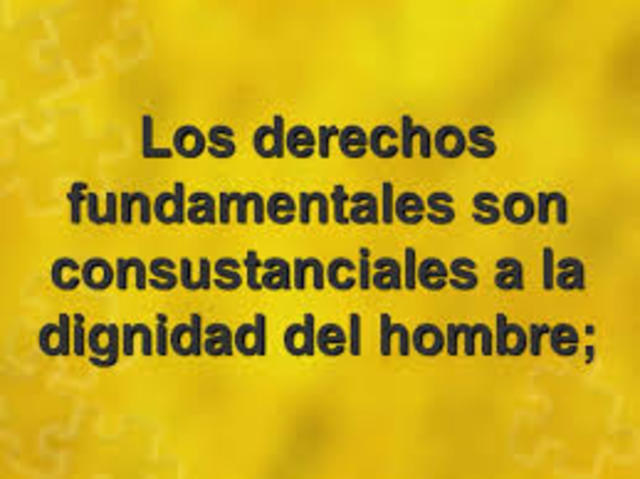 LOS DERECHOS HUMANOS Y FUNDAMENTALES DE HOY