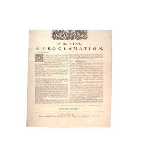 The Proclamation of 1763