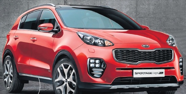 VEHÍCULO KIA SPORTAGE 2016