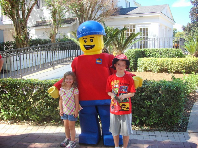 Connor went to Legoland, Florida.