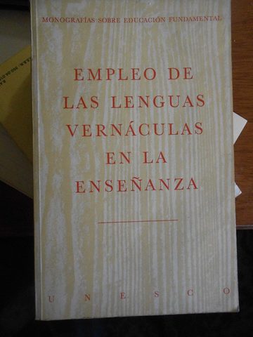 Lenguas vernáculas