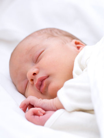 6 semanas de nacido un bebe