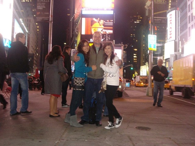 Viaje con mi papa y hermana grande