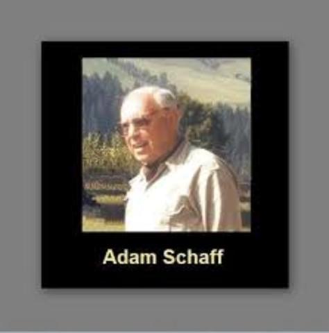 El marxismo de final de siglo, según Adam Schaff