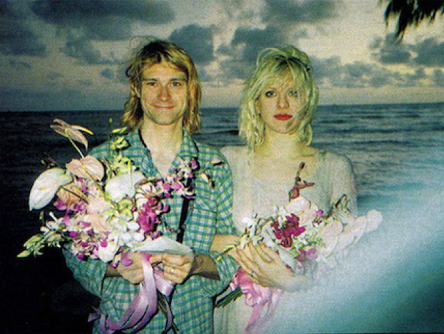 Kurt se casó con Courtney Love