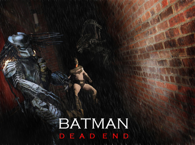 Batman con depredador?