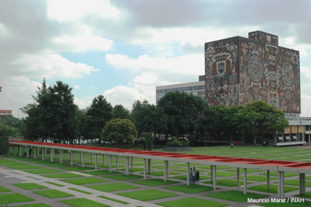UNESCO declara el campus central de la UNAM Patrimonio de la Humanidad.