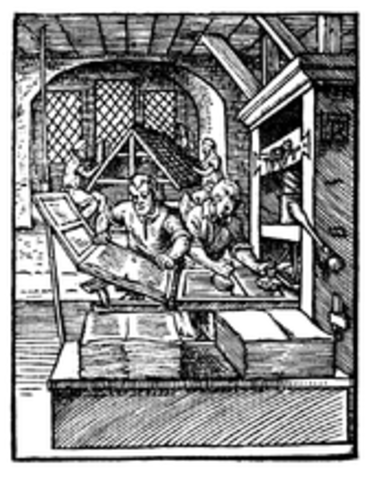 Invention of Gutenberg's Printing Press