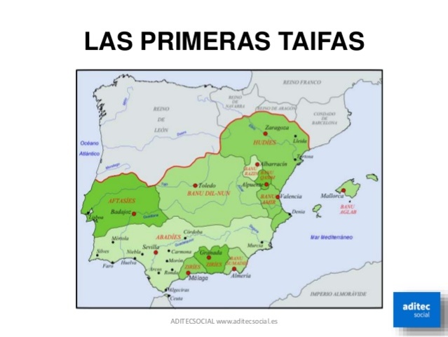 Aparición de las primeras taifas