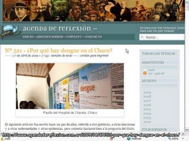 Asamblea contra la Globalización Capitalista y la Guerra-Gestión Presidenta española