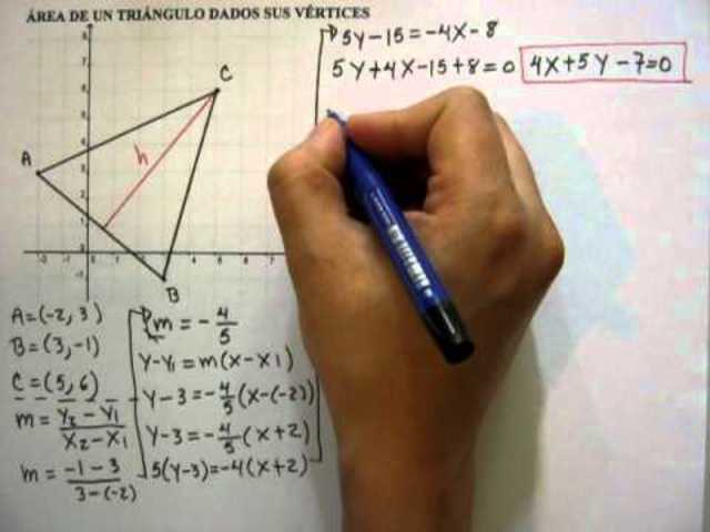 Tarea Y Ejercicios "Area del triangulo"