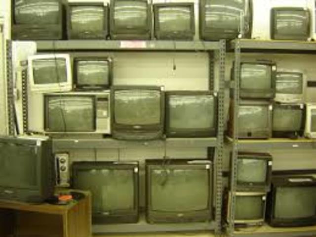 Where most of the TV wherein the United States