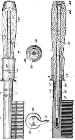 Second straightenting Comb Invented