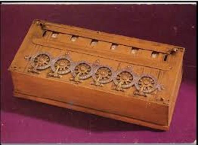 La primera calculadora mecánica