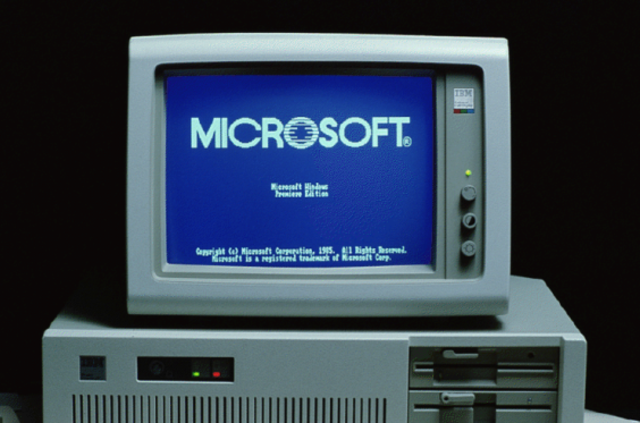 Microsoft's step in to the computer world