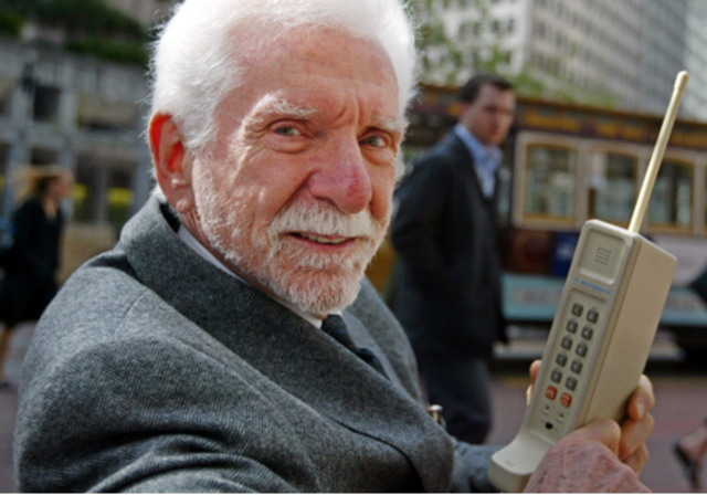 The First Cell Phone Was created