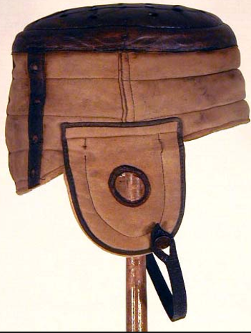 First Ever Piece of Football Headgear is Created