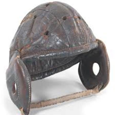 The football Helmet became Mandatory