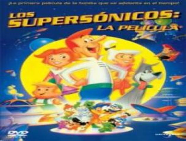 Estreno de la película Los Supersónicos conocen a los Picapiedra