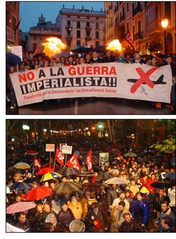 Movilizacion internacional contra la guerra